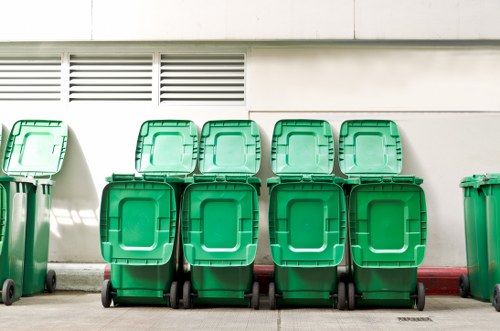 Responsibly disposed items during clearance in Thornton Heath
